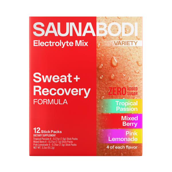 Saunabodi Electrolyte Mix – Variety Sampler Pack