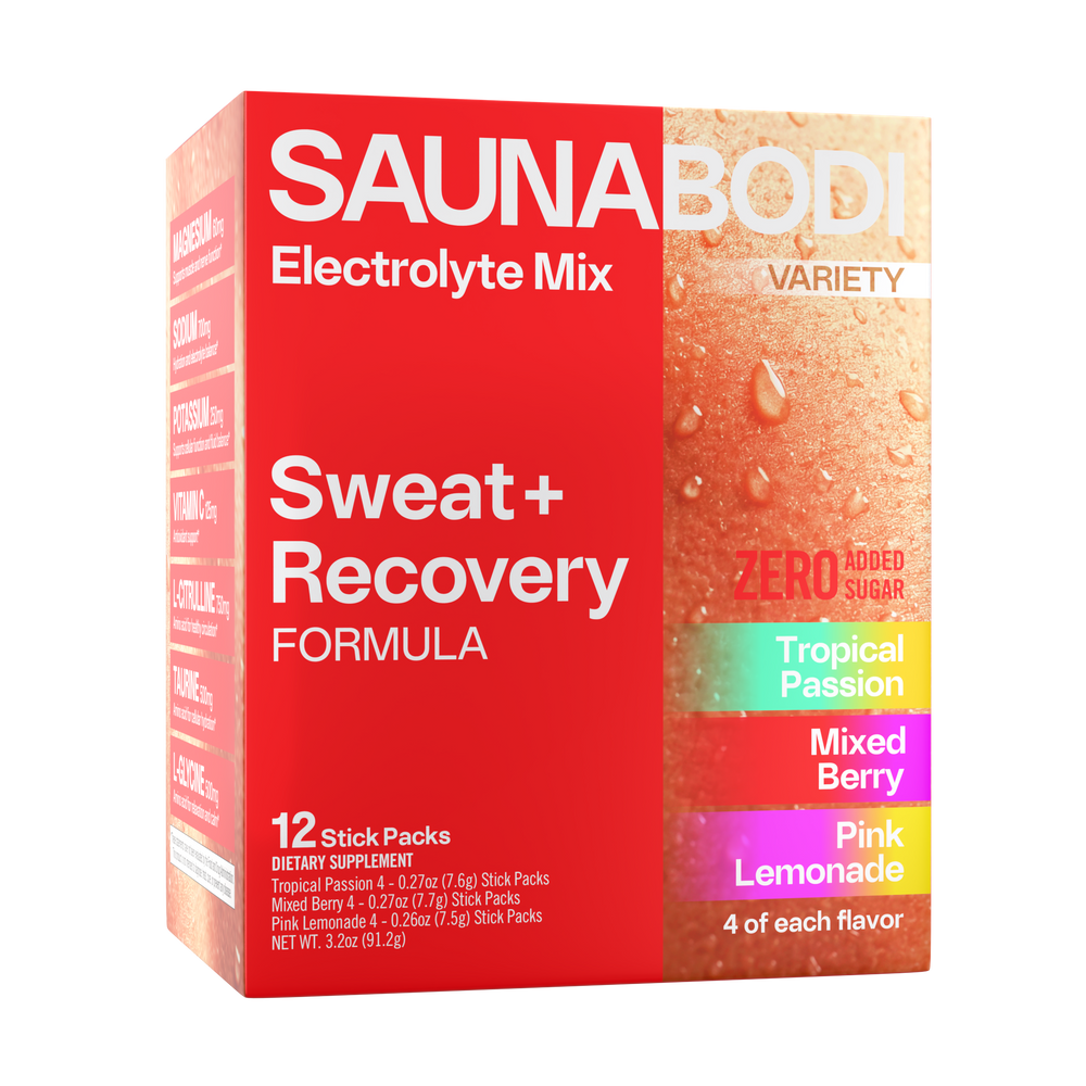 Saunabodi Electrolyte Mix – Variety Sampler Pack