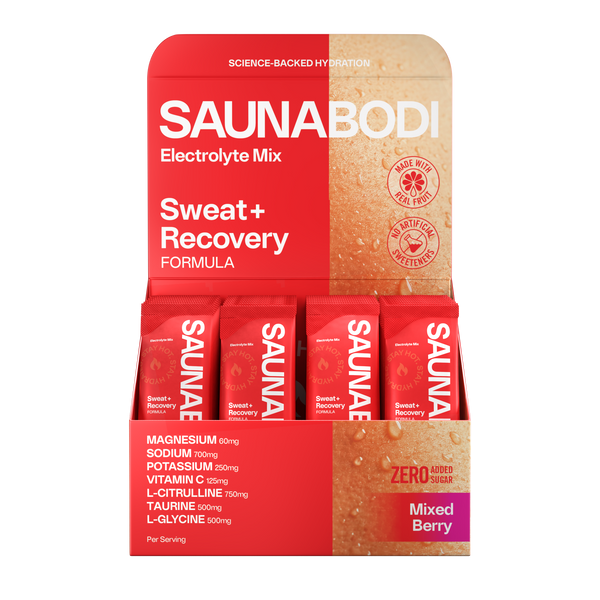 Saunabodi Electrolyte Mix – Mixed Berry