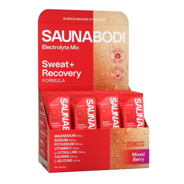 Saunabodi Electrolyte Mix – Mixed Berry
